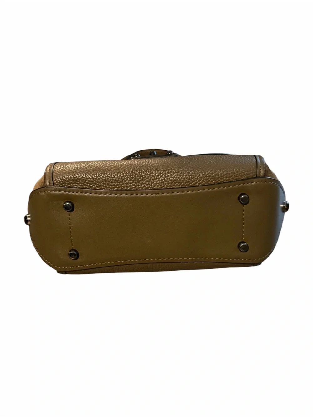 Coach Drifter Top Handle Satchel & Wristlet with Western Rivets & Tigers Eye - Picture 10 of 16